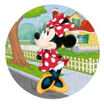 Disque Azyme Minnie Jolie (20 Cm) - Dekora