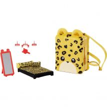 Na! Na! Na! Surprise 3-in-1 Backpack Bedroom - Jennel Jaguar - MGA's Miniverse