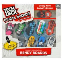 Coffret Tech Deck Bendy Boards 10 Finger Skates - Planches Flexibles - Spin Master - Mini Skake A Doigt - Spin Master