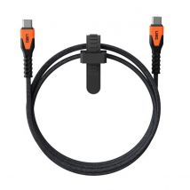 Uag Câble De Charge Et De Transfert Usb-c / Usb-c 60w En Kevlar Rugged 1.5m Noir