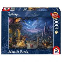 Puzzle La Belle Et La Bête Au Clair De Lune 1000 Pcs - Schmidt