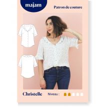 Patron Chemisier - Christelle- Taille 34 À 48 - Majam