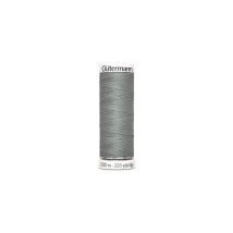 Fil À Coudre 100% Polyester 200m - Gütermann 634 Gris