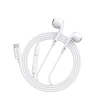 Mayaxess Écouteurs Pour Iphone 16 Pro Max Filaires Usb-c Avec Micro Intégré Blanc