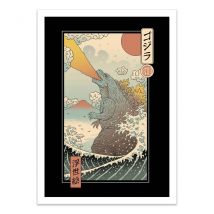 Affiche 30x40 Cm - King Kaiju - Vincent Trinidad - Wall Editions