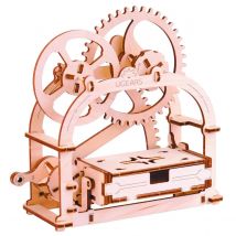 Maquette En Bois Ugears Boîte Mécanique 61 Pièces 19 Cm
