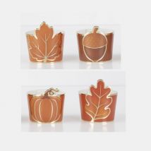 8 Décorations Pour Gobelets - Automne - Annikids
