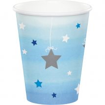 8 Gobelets Little Star Baby Boy - CREATIVE PARTY