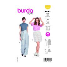 Patron Burda 5718 - Pantalon Taille N°fr 36-48