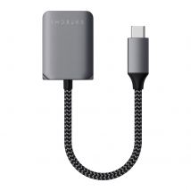 Adaptateur Usb-c Vers Usb-c Et Jack 3.5mm Charge Et Audio Satechi Argent