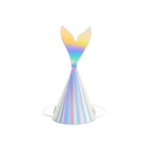 6 Chapeaux Sirène - Iridescent - PartyDeco