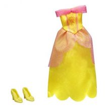 Robe De Bal Jaune De Belle - Belle Et La Bete - Habit Disney - Accessoire Poupee - Vetement Poupee Mannequin - DISNEY PRINCESS