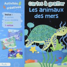 Cartes À Gratter Animaux Des Mers - Piccolia