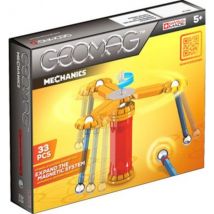 Geomag Méchanics - 33 Pièces - Jeu De Construction Magnétique - 720