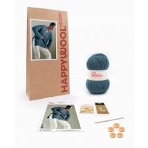 Kit Crochet Poncho Facile Rebecca Paon 46/52 - Phildar