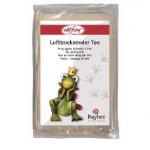 Terre Glaise Séchante À L'Air, 500g, Blanc - Rayher