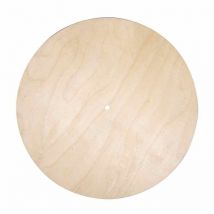 Plaque En Bois Ronde 30 Cm Pendule - Rayher