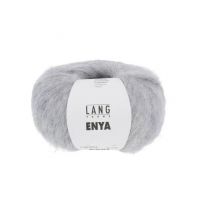 Pelote D'Alpaga À Tricoter Enya - Lang Yarns 0003 Gris
