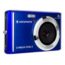 Agfa Photo Realishot Dc5500 - Appareil Photo Numérique Compact, 24 Mp, Ecran Lcd 2,4, Zoom Digital 8x, Vidéo Hd 720p, Mémoire Externe Sd, Batterie 