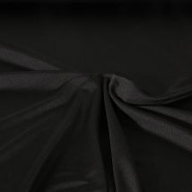 Tissu Jersey Maillot De Sport Uni Noir - Craftine