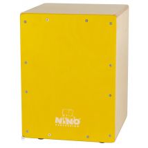 Cajon Nino 33cm, Bouleau, Facade Jaune - Nino Percussion