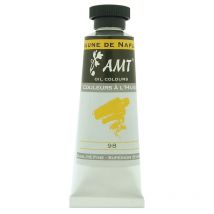 Peinture À L'Huile Fine En Tube Jaune De Naples 45ml - Amt