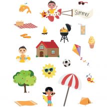 Gommettes Stickers Les 4 Saisons 360 Pièces - Sodertex