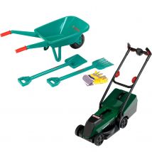 Kit De Jardinage Bosch Brouette Et Tondeuse À Gazon Rotak - Klein