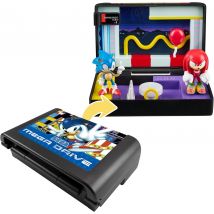 Figurine Console Heroes – Sonic The Hedgehog 3 – Diorama Cartouche Mega Drive - Sega