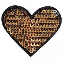 Patch Thermocollant Avec Strass 5 X 4,5 Cm - Cœur - Rayher