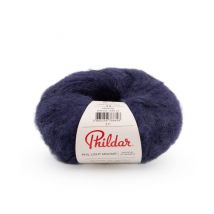 Pelote De Laine Et Mohair À Tricoter Phil Light Mohair - 25gr - Phildar Marine Bleu