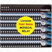 Pack De 5 Piles Lithium Cr1225 3v - Chameleon