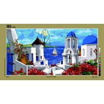 Canevas Seg Les Cyclades 65 X 120 Cm