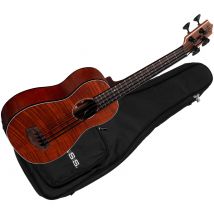 Exotic Mahogany U-bass + Housse Kala