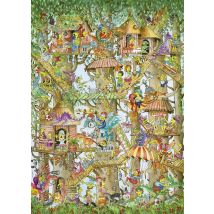 Puzzle 1000 Pièces - Tree Lodges - Heye