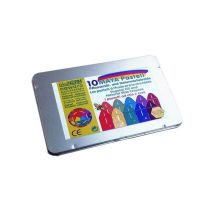Boîte De 10 Pastels À Base De Cire Et D'Huile - Maya - ÖkoNORM