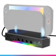 Support Nintendo Switch 2 Oniverse – Station Refroidissement/chargeur 2 Manettes Pro Usb-a – Hubble