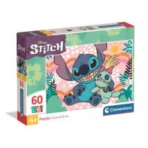 60 Pieces - Stitch - Clementoni