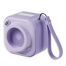 Mini Enceinte Bluetooth Stereo Sans Fil Ultra Portable Son 360° Haute Puissance 5w Violet Yonis - Yonis