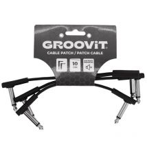 Groovit – Pack De 3 Câbles Patch Plats 10 Cm