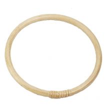Anse De Sac Anneau En Bambou - Ø 17 Cm - Creotime