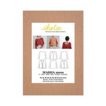 Pochette Patron De Couture Femme Gilet Masha Mum 34-46 Taille N°fr 34-46 - Ikatee
