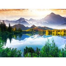 Puzzle 2000 Pièces - La Montagne Derrière Le Lac - Grafika