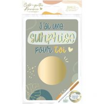 Carte À Gratter - Annonce Naissance Originale - Tu Vas Être Grand Frère - 15x10cm - Sudio