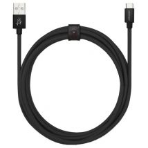 Fab 250m Cable Usb-a To Type C Black - MOB - Mobility On Board