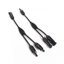 Ecoflow Câble De Connexion Solaire Mc4 Parallel Pour Station Portable Noir