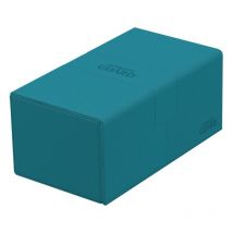 Ultimate Guard - Twin Flip`n`tray 200+ Xenoskin Monocolor Bleu Pétrole