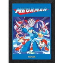 Pixel Frames Plax Mega Man Mr X - Lenticular Frame - Capcom