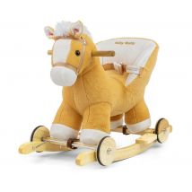Cheval À Bascule Polly Marron Clair - Milly Mally