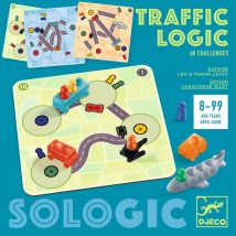 Traffic Logic – Tout Le Monde En Vacances - Djeco - Bleu